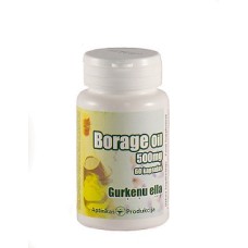 GURĶENES EĻĻA + E vit. 500mg kapsulas N60